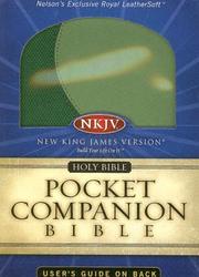 Cover of: KJV Pocket Companion Bible