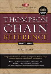 Cover of: The Thompson Chain Reference Study Bible - Personal Size by NKJV TRANSLATION