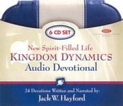 Cover of: New Spirit-Filled Life Kingdom Dynamics Audio Devotional