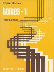 Cover of: Homes-1 | Dorothy J. Taylor