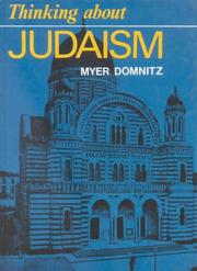 Cover of: Thinking about Judaism (Thinking about Religion)