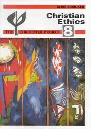 Cover of: Christian Ethics P (Chichester Project) by Clive Erricker