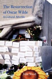 Cover of: Resurrection of Oscar Wilde: A Cultural Afterlife