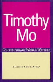 Cover of: Timothy Mo (Contemporary World Writers)