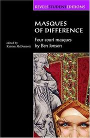 Cover of: Masques of Difference by Kristen McDermott