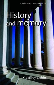 Cover of: History and Memory (Historical Approaches)