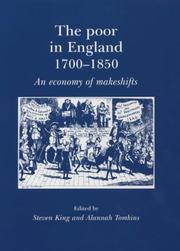 Cover of: The Poor in England, 1700-1900: An Economy of Makeshifts