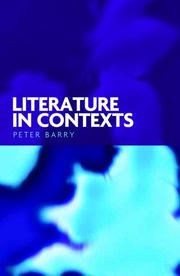 Cover of: Literature in Contexts