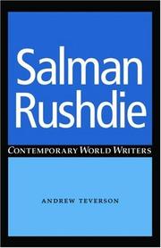 Cover of: Salman Rushdie (Contemporary World Writers) by Andrew Teverson