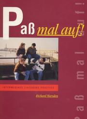 Cover of: Pass Mal Auf!