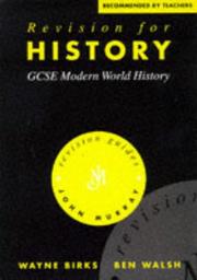 Cover of: Revision for History (Revision Guides)