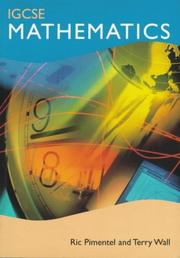 Cover of: IGCSE Mathematics