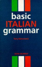 Cover of: Basic Italian Grammar (Basic) by Tony Giovanazzi