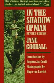 Cover of: In the shadow of man by Jane Goodall