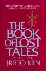 Cover of: The book of lost tales