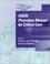Cover of: AACN Procedure Manual for Critical Care