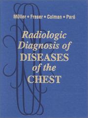 Cover of: Radiologic Diagnosis of Diseases of the Chest