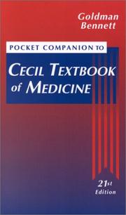 Cover of: Pocket Companion to Cecil Textbook of Medicine (21st ed.)