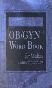 Cover of: Dorland's Obstetrics/Gynecology Word Book for Medical Transcriptionists