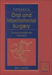 Cover of: Oral and Maxillofacial Surgery by Raymond J. Fonseca, Raymond J. Fonseca