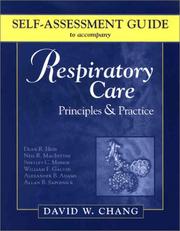 Cover of: Self-Assessment Guide to Accompany Hess's Respiratory Care Principles & Practice