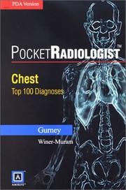 Cover of: PocketRadiologist - Chest: Top 100 Diagnoses, CD-ROM PDA Software - Palm OS Version (Pocketradiologist)
