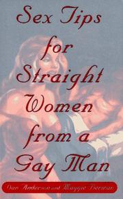 Cover of: Sex tips for straight women from a gay man by Dan Anderson