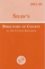 Cover of: Shaw's Directory of Courts in the United Kingdom