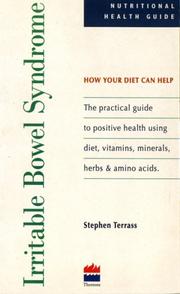 Cover of: Irritable Bowel Syndrome: How Your Diet Can Help (Nutritional Health)