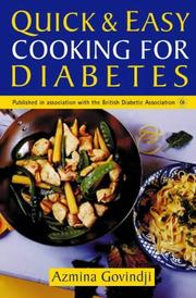 Cover of: Quick & Easy Cooking for Diabetes