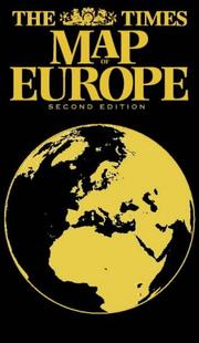 Cover of: The Times Map of Europe (Times Books) by Times Books