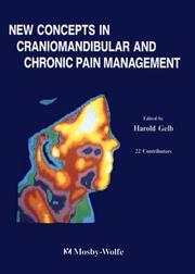 Cover of: New Concepts in Craniomandibular and Chronic Pain  Management by Harold Gelb
