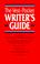 Cover of: The Vest-pocket writer's guide.
