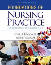 Cover of: Foundations of Nursing Practice: Fundamentals of Holistic Care