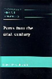 Cover of: Ports into the Next Century: Proceedings of the Conference Uk Ports 2000 Organized by the Institution of Civil Engineers and Held in Hull on 17-18 O
