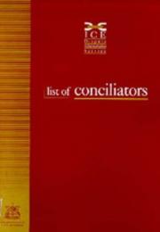 Cover of: ICE Conciliation Procedure 1999