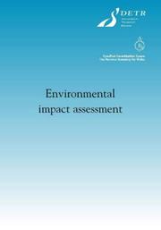 Cover of: Environmental Impact Assessment by National Assembly for Wales