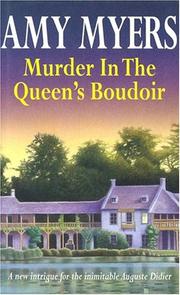 Cover of: Murder in the Queen's Boudoir