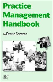 Cover of: Practice Management Handbook | Peter Forster