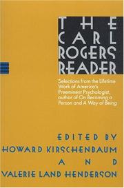 Cover of: The Carl Rogers reader by Rogers, Carl R.