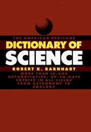 Cover of: The American Heritage dictionary of science