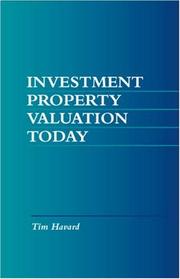 Cover of: Investment Property Valuation Today