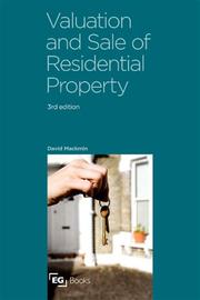 Cover of: Valuation and Sale of Residential Property by David Mackmin