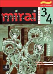Cover of: Mirai Stage: 3&4 Activity Book