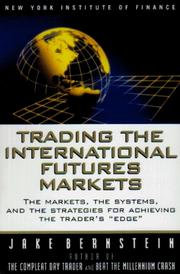 Cover of: Trading The International Futures Markets