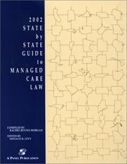 Cover of: 2002 State by State Guide to Managed Care Law
