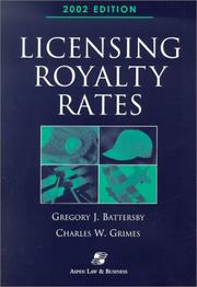 Cover of: Licensing Royalty Rates 2002