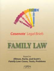 Cover of: Family Law by Aspen Publishers