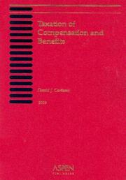 Cover of: Taxation of Compensation & Benefits, 2003