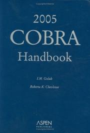 Cover of: COBRA Handbook, 2005 Edition